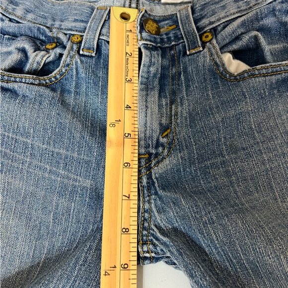 Levi's Boys 514 Straight Denim Jeans Blue Size 12R - Picture 11 of 17